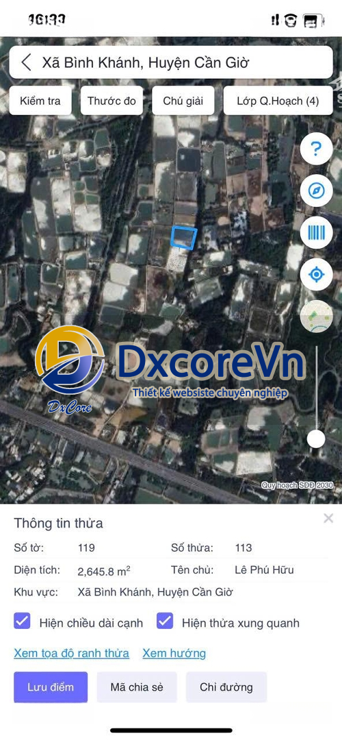 Chính Chủ Bán Đất Tại Đất Xã Bình Khánh 1000 M² Giá Bán 1,5 Tỷ Trọn Sổ Liên Hệ: 0918182877